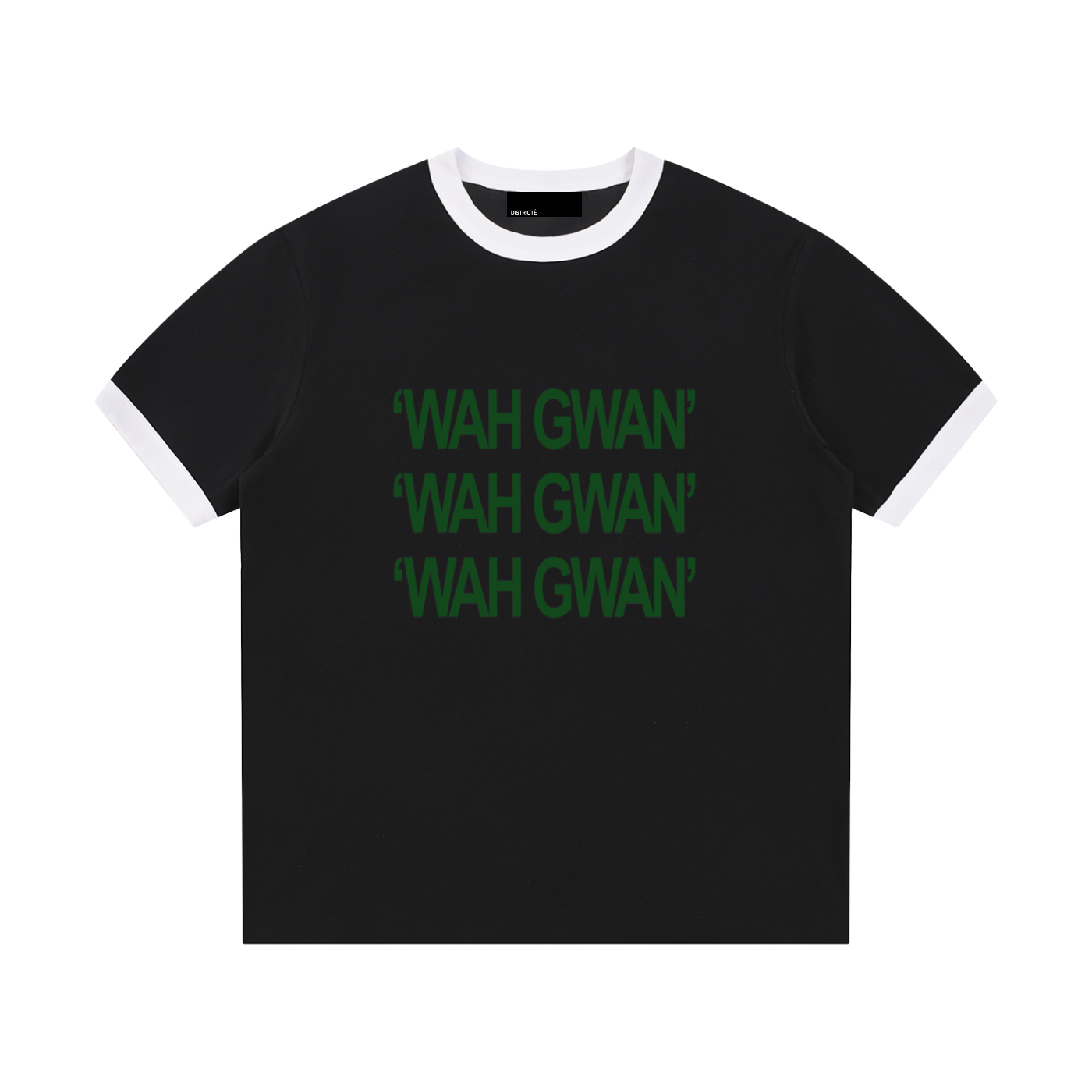 'Wah Gwan' Ringer Tee