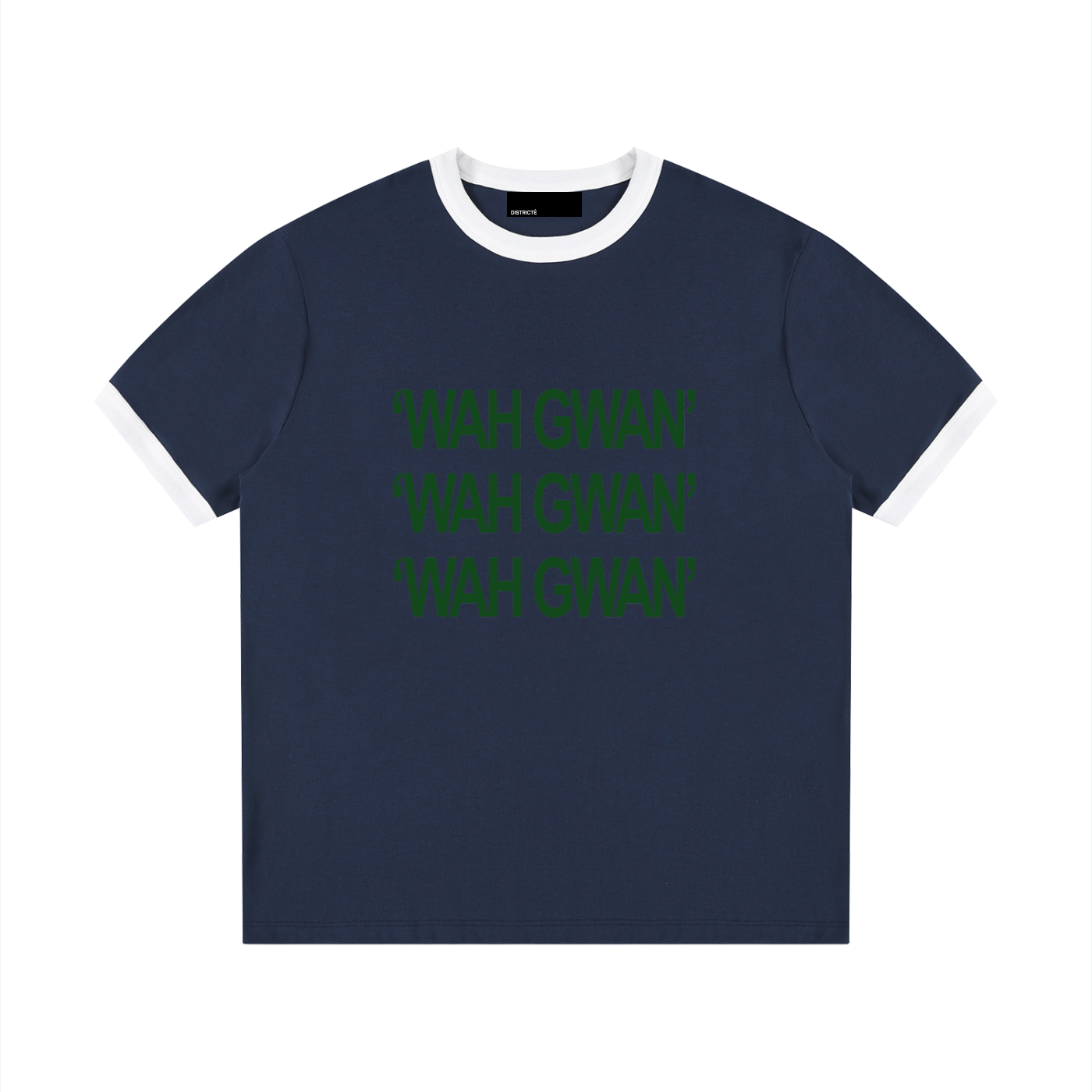 'Wah Gwan' Ringer Tee