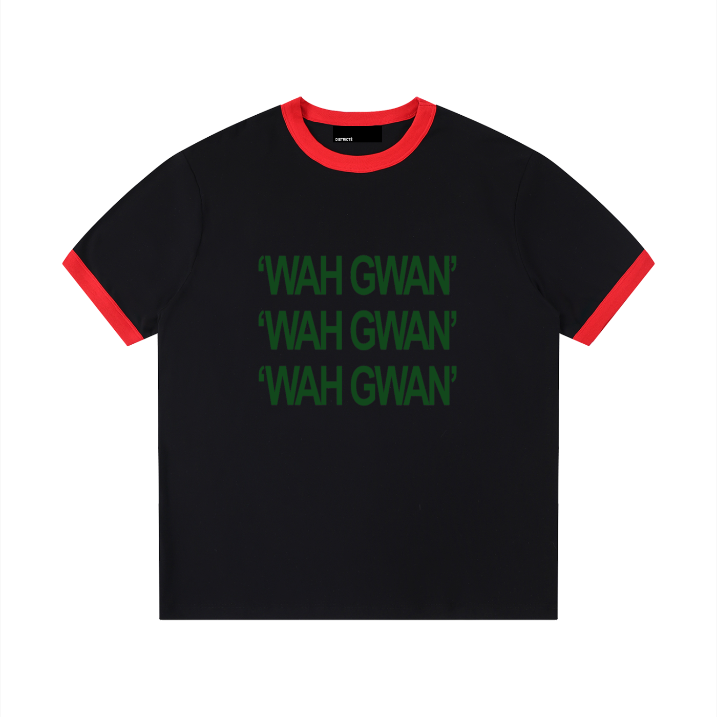 'Wah Gwan' Ringer Tee